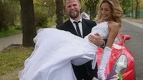 Almost Married Veronica Leal Cheats At The Alter Before Taking A DP Slamming GP2563