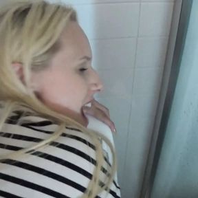 Big Ass Step Mom Fucked By Stepson In Shopping Mall Toilet