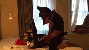 Gay room service anal & cumshot bigcock fetish bareback gaysex fursuit