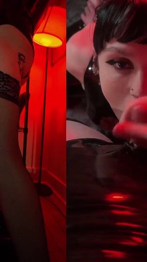 Face Fucking in Latex W/ Eris Nova & Lena Vesper