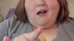 Can’t Stop Snacking: SSBBW Gets Messy with Peanut Butter & Cheez-Its