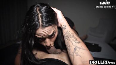 Cute latina 18 year old screams for hard deep orgasm raw