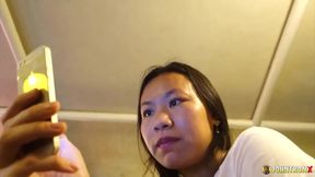 Johntronx - Amateur Asian with a Juicy Ass Gets Pounded in POV Style