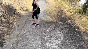 Accidental Outdoor Sex - We Cum Very Fast at the Same Time &mdash;  Risky Homemade Sex