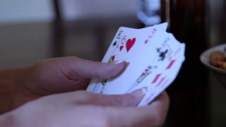 Teen Step Daugher Dillion Harper Loses at Poker But Wins Her Step Dad's Hard Cock