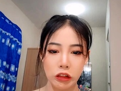 Amateur Asian Webcam Strip Masturbation