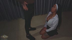 mature nun gets fucked in the confessional