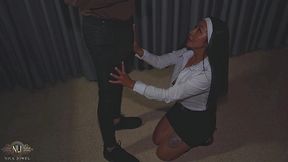 mature nun gets fucked in the confessional