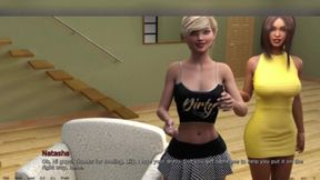 Natasha's birthday party begins. 3D porn cartoon sex