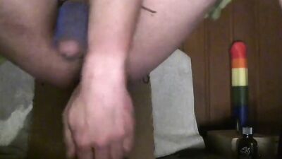 Anal Cum Gooning on Webcam