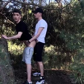 Sex guys outdoor