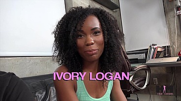 Ivory Logan Moans As Brian Omally Slides Deep Into Her Tight Pussy!