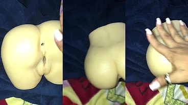 exibindo meu brinquedo presente do cliente