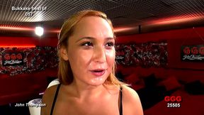 Gangbang Blonde with Multiple Cocks