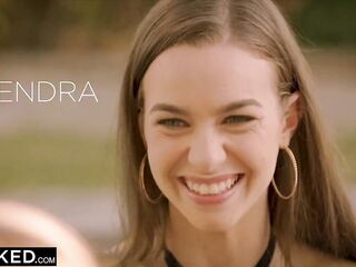 BLACKED Kendra Sunderland brings a small in number allies