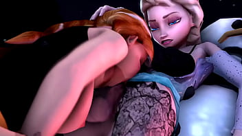 Anna Blows Elsa