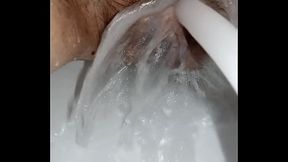 GretaLa - fica grossa, incinta insaponata