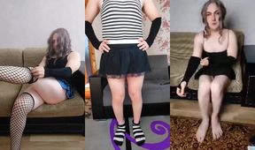Shemale Big Ass White Legs Femboy Doggystyle Fucking Hot Ladyboy