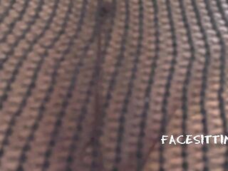 I want to sit on your face and have you lick my vagina! Facesitting POV