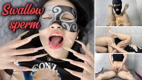 Giving A Birthday Present To A Slave, Swallowing His Semen When He Climaxes | LINH'S LONG NAIL | CRAZY ABOUT LONG AND NATURAL NAILS
