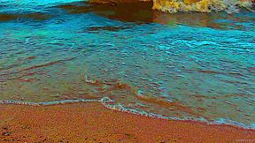 Nature's Orgasmic Wave: The Cosmic Beach Pleasure