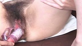 Dirty Japanese slut Rei Teshigawara shows how she wanks on casting