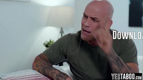 Horny mature stepdad catfishes and fucks petite teen stepdaughter