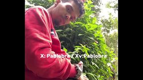 Batendo uma no escad&atilde_o