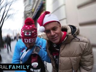 Colossal Booty Angel Chloe Chevalier Receives Multiple Anal Orgasms On Christmas – Amoral Family 4k