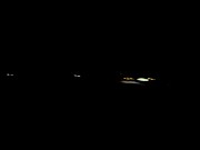Outdoor night walking with face covered by cum and cum tasting