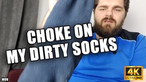 Blow Your Load While Choking On My Dirty Socks - 4K UHD - MOV - KingMarti