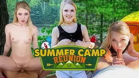 Lily Rader in Summer Camp Reunion - WankzVR