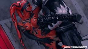 Blonde Explores Anal Desire in a Wild Sci-Fi Cosplay Affair