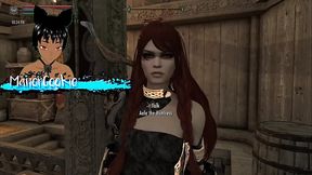 Skyrim B and L mod - In whiterun and decided to join the companions to fuck and meeting everyone