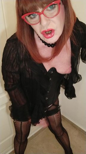 Quick cum crossdress