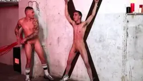 Wax Dripping on His Feet