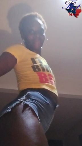 Petite Ebony Chocolate Milf #3