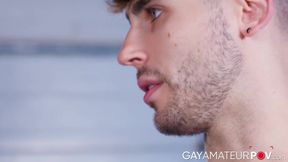 Rough oral sex and intense ass banging after workout by hotties Kenzo Alvarez and Michael Vente