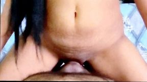 Hot college girl enjoyed pussylicking and fucking