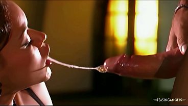 MILF gets drilled in the ass by the pool while sucking dick