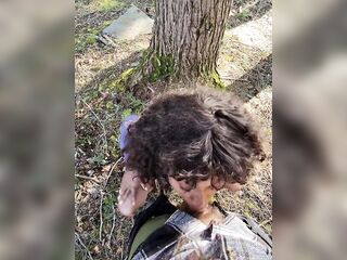 Cruising For Girlcock in the Woods POV