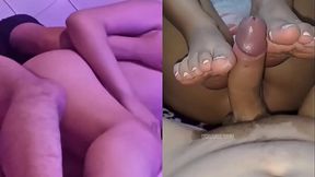REAL College Threesome with Hot Buddy YuliethGomez After Party