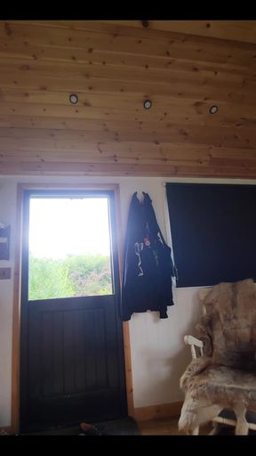 The Fantasy Is Us on Holiday Together, and I Open the Cabin Door to Let in the Morning Sunshine for Us