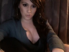 Beautiful transsexual teasing on cam