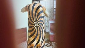 Brother-in-law left his sister-in-law in bed