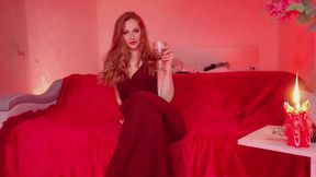 My Long Legs & Wet Pussy Through Nylons on Our Date Night