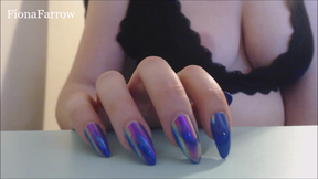 Shiny Long Nail Tapping