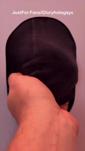 Silent Hoodie Guy Fucks My Face with Focus and No Words