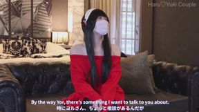 Creampie Japanese cosplay orgasm nurse gets pregnant from doggy