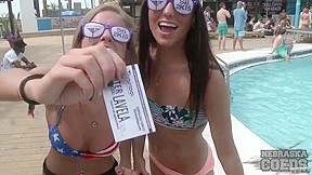 Spring Break 2015 Hot Body Twerking Contest at Club La Vela Panama City Beach Florida - NebraskaCoeds